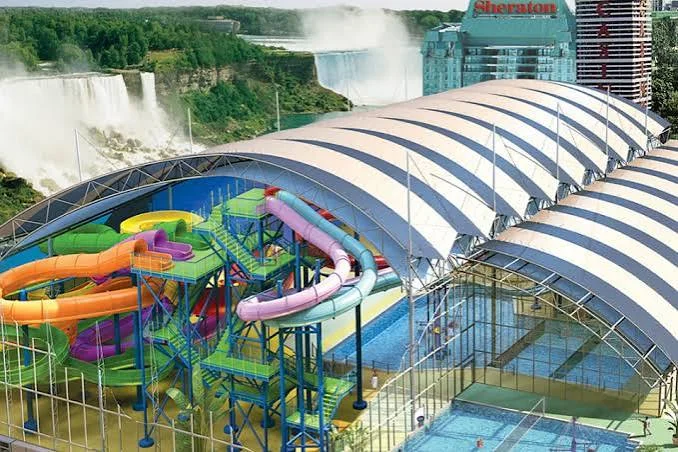 Niagara theme park, Marineland area Theme park in the Marineland area, Niagara Falls