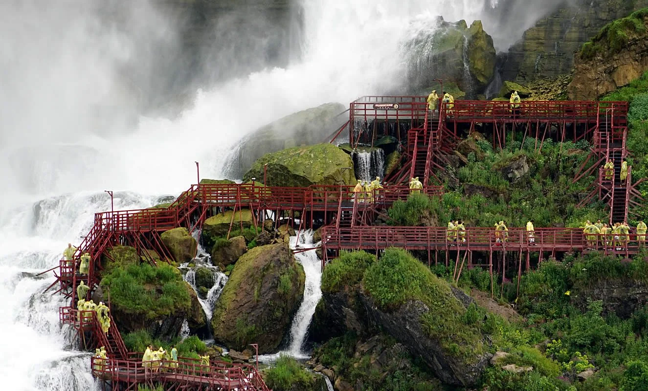 Cave of the Winds attraction in Niagara Falls, New York