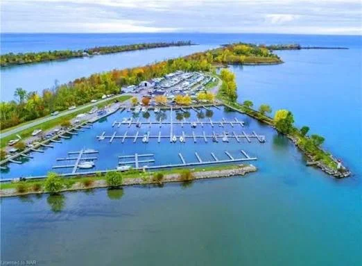 St. Catharines marina Marina in St. Catharines on the Welland Canal