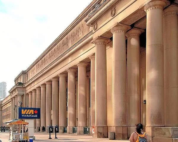 Union Station in downtown Toronto, Ontario