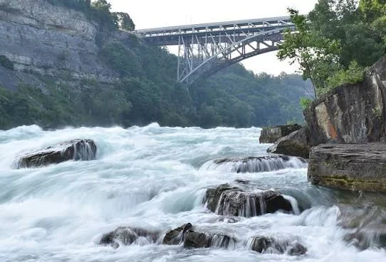Niagara Gorge, Whirlpool Rapids Niagara Gorge near the Whirlpool Rapids